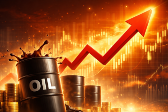Oil prices skyrocket past $100 after US announces Strait of Hormuz blockade; Brent jumps 7%, WTI climbs to $104