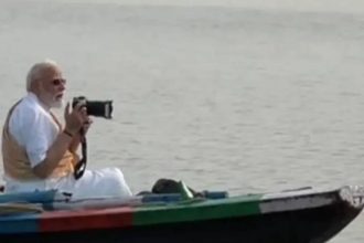 On a boat ride, PM Modi says Ganga flows ‘through the soul of Bengal’