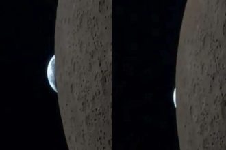 'Only one chance in this lifetime': Artemis II astronaut shares rare ‘Earthset’ footage from space — watch