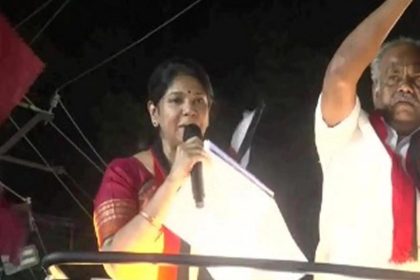 'People not ready to vote for you': Kanimozhi targets NDA during campaign in Tamil Nadu's Madurai