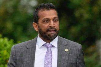 'People who look like me': Kash Patel rages against Senator Whitehouse's 'White only' private club, says he will knock on the