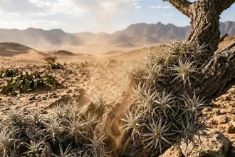 Plants ‘eating’ dust: New research could change how we understand survival