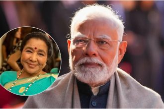 PM Narendra Modi expresses concern for Asha Bhosle after her hospitalization in Mumbai: 'Praying for her speedy recovery'