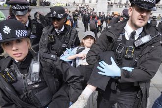 Pro-Palestine rally: Over 500 arrested in London for protesting