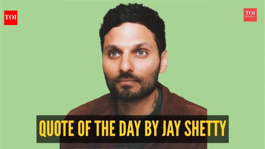 Quote of the day by Jay Shetty: “There is toxicity everywhere around us. In the environment, in the political atmosphere, b