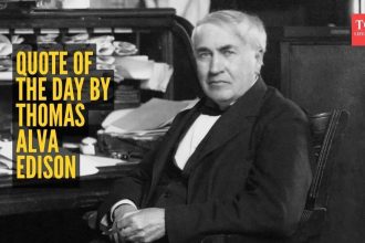 Quote of the day for kids by Thomas Alva Edison: “Genius is one percent inspiration and ninety-nine percent…”
