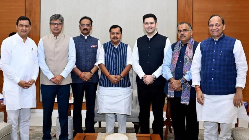 Raghav Chadha, 6 MPs exit AAP: How numbers changed in Rajya Sabha