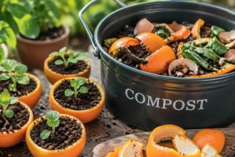 Reuse Orange Peels In Garden: Turn kitchen scraps into plant booster; cut waste and chemicals