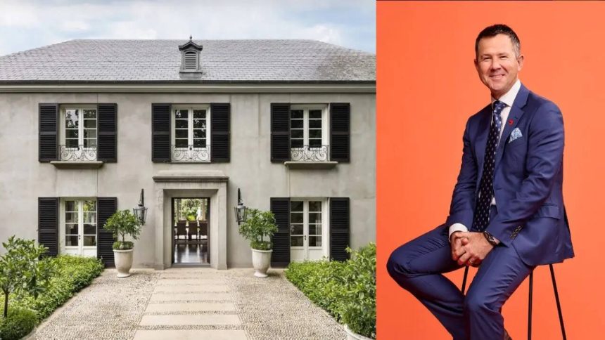 Ricky Ponting’s ₹173 crore 'trophy home' in Toorak, Melbourne screams luxury with a private tennis court, designer pool,