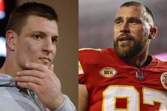 Rob Gronkowski reveals key detail about Travis Kelce and Taylor Swift's wedding vibe