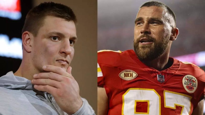 Rob Gronkowski reveals key detail about Travis Kelce and Taylor Swift's wedding vibe