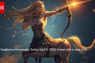 Sagittarius Horoscope Today, April 5, 2026: Invest with a clear limit