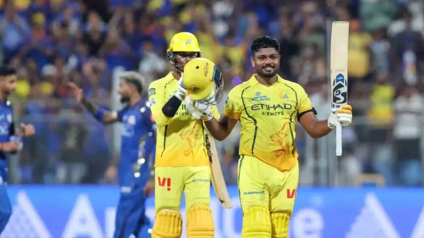 Sanju Samson scripts history vs MI in IPL, becomes only CSK batter to...
