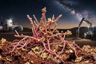 Scientists discover a fungus in Western Australia that eats gold and want to take it into space