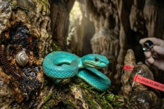 Scientists discovered at least 11 new species in Cambodia's rocky ecosystems