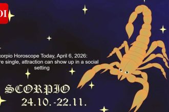 Scorpio Horoscope Today, April 6, 2026: If you’re single, attraction can show up in a social setting