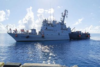 Sea diplomacy: Indian Navy ships dock in Maldives’ Addu Atoll, make port call at Canary Islands