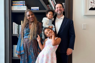 Serena Williams posts rare family Easter photos with Alexis Ohanian, Olympia and Adira and reveals why motherhood changed her