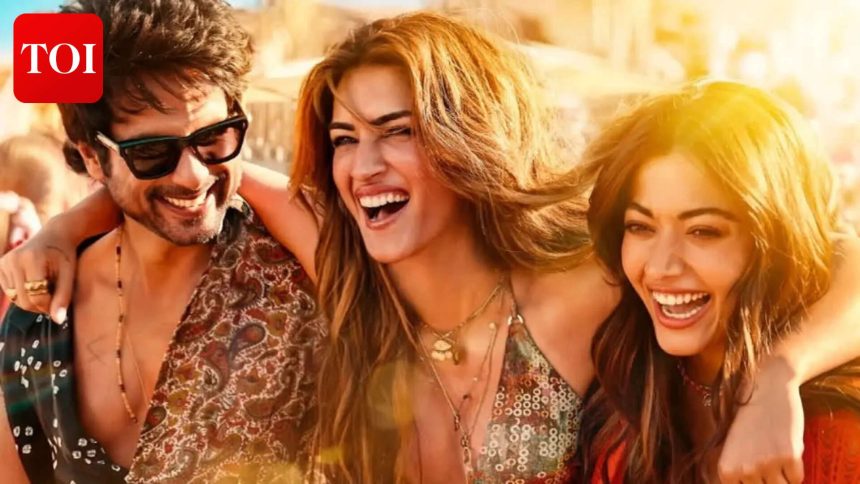 Shahid Kapoor, Kriti Sanon, Rashmika tease ‘Cocktail 2’ song 'Jab Talak'