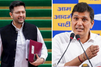 Soft PR, 'samosa' swipe: How Arvind Kejriwal's 'soldiers' justified Raghav Chadha's 'demotion' in Rajya Sabha