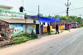 ‘Some get to go to booths, but we can’t even step onto roads’
