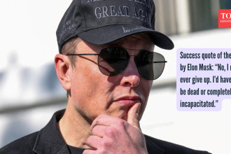 Success quote of the day by Elon Musk: “No, I don’t ever give up. I’d have to be dead or completely incapacitated.”