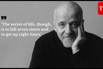 Success quote of the day by Paulo Coelho: ‘The secret of life, though, is to fall seven times and to get up eight times’