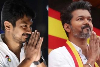 Tamil Nadu polls: Udhayanidhi Stalin files nomination from Chepauk-Thiruvallikeni; Vijay from Trichy East
