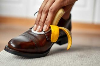 The banana peel trick that can give your leather shoes a quick shine