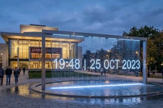 The fountain that tells time: This Czech Republic art piece will amaze you