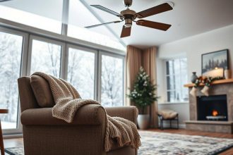 The simple switch on your ceiling fan that could lower your winter heating bill