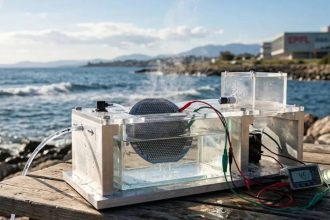 This nanogenerator turns seawater evaporation into electricity-and it never stops