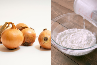 This onion and baking soda hack might keep insects away without chemicals from kitchen