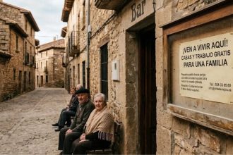 This Spanish village is offering free housing and jobs to survive, but there’s a catch