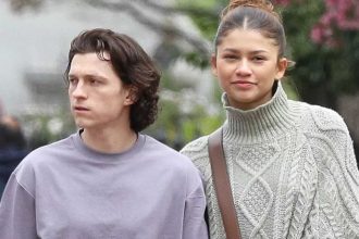 Tom Holland, Zendaya spotted at Sadie Sink’s Broadway show