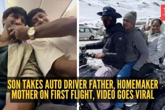 'Unke chehre ki… khushi meri life ki sabse badi achievement thi': Son takes auto driver father, homemaker mother on first f