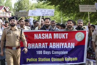 Urine drug tests on drivers conducted as part of ‘Nasha-Mukt’ J&K drive