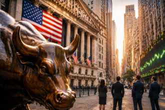 US stock market: Wall Street at record high after Trump says ‘Hormuz is open’; Dow jumps over 800 points, Nasdaq up 1.5%