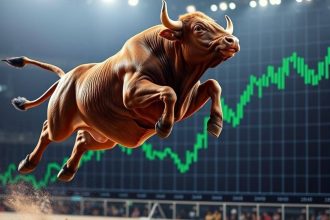 US stocks today: Wall Street trades mostly in green; Nasdaq up 1% lifted by Intel, Dow slumps over 180 points