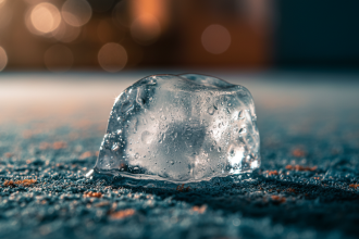 Use Ice To Fix Carpet Dents: Melt dents with cubes, then add steam for deeper marks; drying stops damage