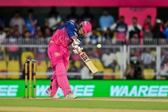 Vaibhav Sooryavanshi dismissed for 8 as RR’s top order falls apart vs LSG