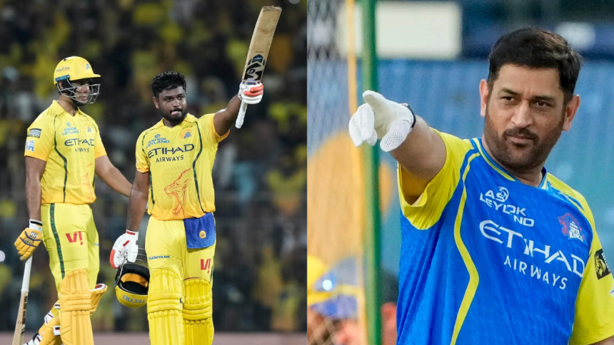 ‘Values set by Mahi bhai...'- Sanju Samson explains MS Dhoni’s CSK influence