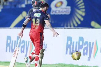 Virat Kohli loses cool, throws helmet and gloves after dismissal vs Mumbai Indians