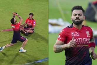 Virat Kohli's 'naagin dance' thrills crowd; fans respond in style - WATCH
