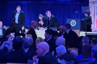 Watch: How JD Vance was evacuated amid gunfire panic at White House correspondents' dinner