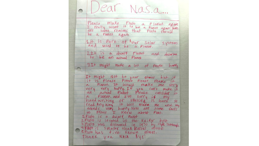 ‘We are looking into this’: NASA administrator replies to 10-year-old girl’s letter asking to declare Pluto a planet ag