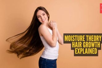 What is the moisture theory of growing hair faster?