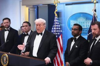 'When you read his manifesto, he hates Christians': Trump calls White House gunman 'sick guy'