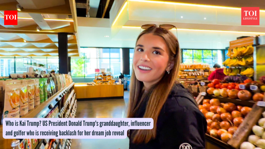 Who is Kai Trump? US President Donald Trump's granddaughter, influencer and golfer who is receiving backlash for her dream jo