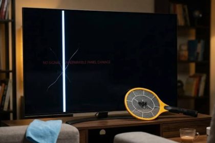 Why you should never use a mosquito bat around your TV; the reason will shock you